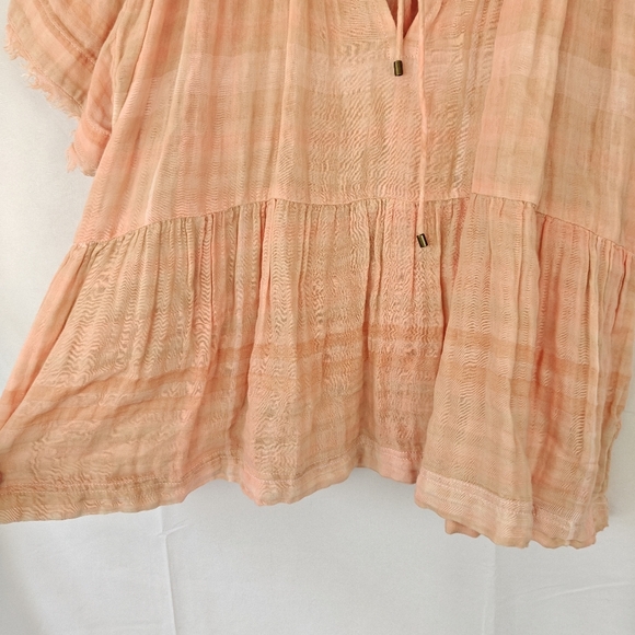 Anthropologie Pilcro And The Letterpress The Bette Babydoll Blouse Size M - Picture 10 of 13